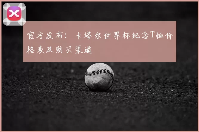 官方发布：卡塔尔世界杯纪念T恤价格表及购买渠道