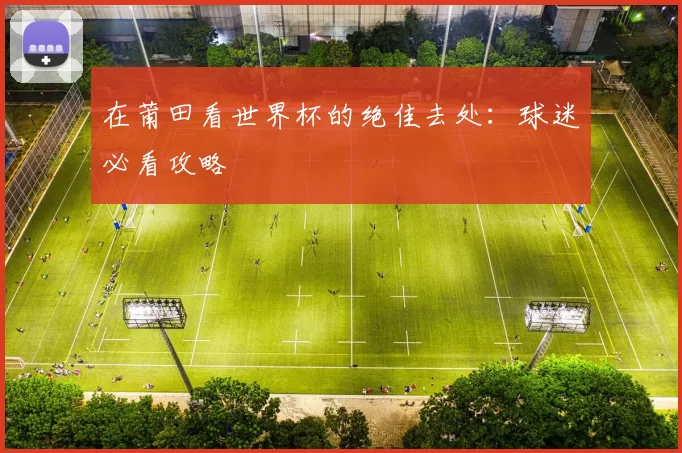 在莆田看世界杯的绝佳去处:球迷必看攻略