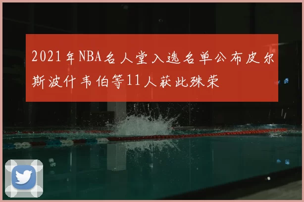 2021年NBA名人堂入选名单公布皮尔斯波什韦伯等11人获此殊荣