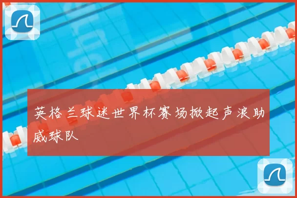 英格兰球迷世界杯赛场掀起声浪助威球队